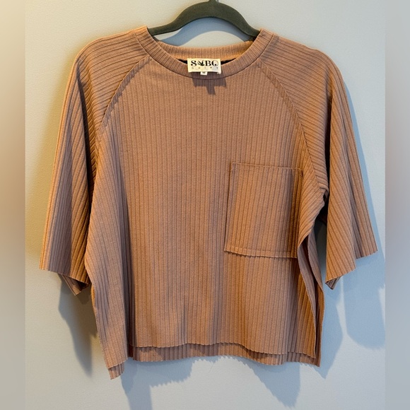 SABO SKIRT Ribbed Tee - Picture 1 of 3